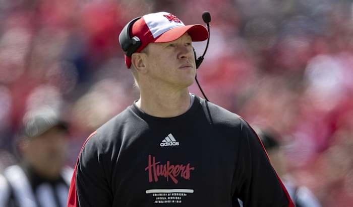 Scott Frost 2022 spring game Nebraska football
